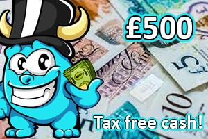 £500 tax free cash